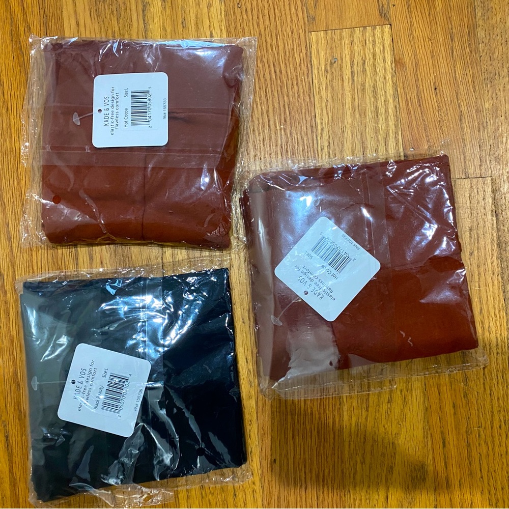 Panty Drop Kade & Voss Inclusive Underwear, Boyshort Classic Short, 3 pairs